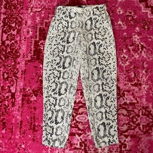 J. Crew Factory Jamie pant in snakeskin